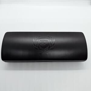 Phat Farm Brown Hard Sided‎ Leather Eyewear Glasses  Sunglasses Case Only